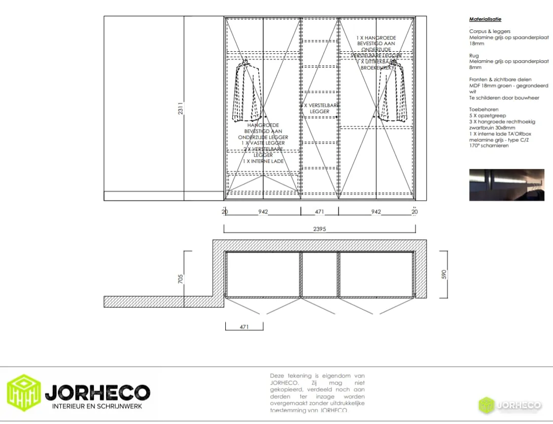 Vestiaire in Loft — foto 4 van 6