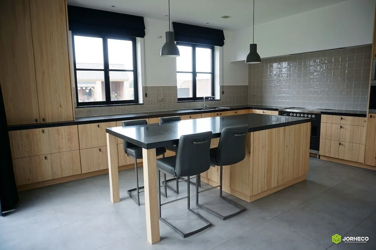 Landelijke Strakke Keuken — foto 1 van 3