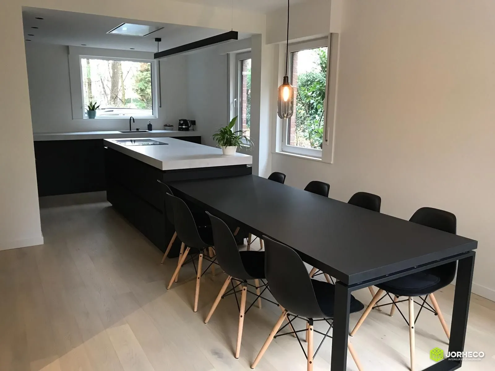 Moderne Zwarte Keuken — foto 4 van 6