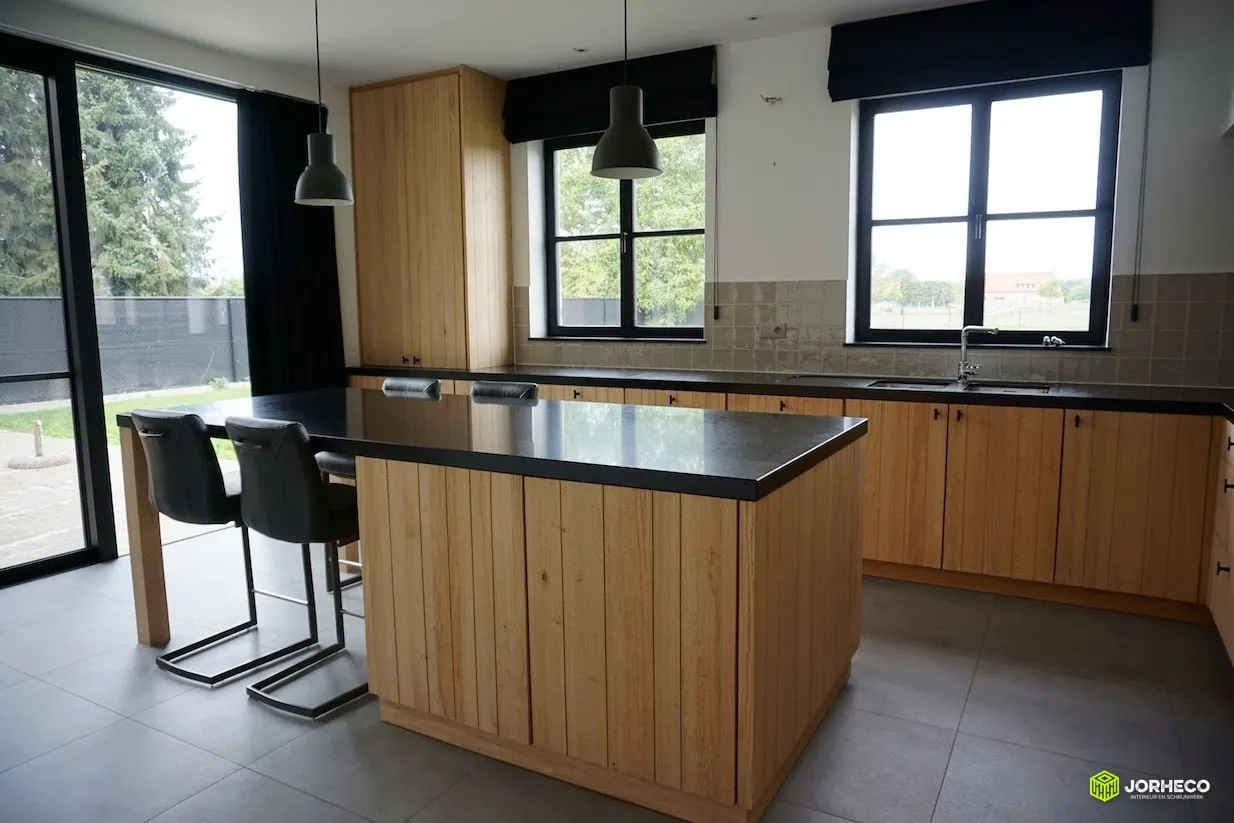 Landelijke Strakke Keuken — foto 2 van 3